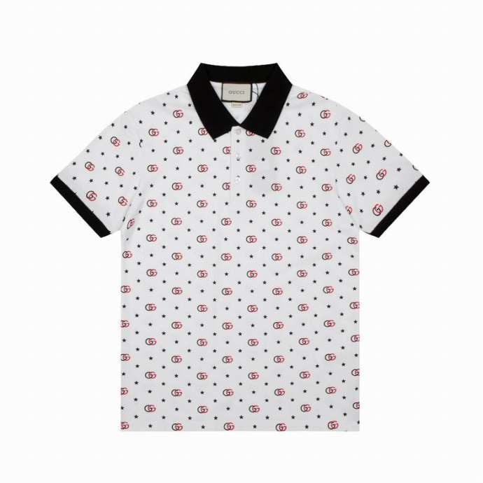 Picture of Gucci Polo Shirt Short _SKUGucciM-3XLtltn0320369